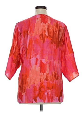 Natori 3/4 Sleeve Blouse (view 2)