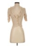 Moth 100% Rayon Tan Cardigan Size S - photo 1