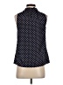 J.Crew 100% Silk Polka Dots Blue Blouse Size 0 - photo 2