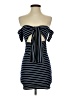 Shein Stripes Blue Casual Dress Size XS - photo 1