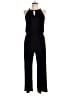 Kaileigh Solid Black Jumpsuit Size L - photo 1
