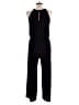 Kaileigh Solid Black Jumpsuit Size L - photo 2