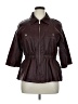 Zara 100% Polyester Burgundy Jacket Size XL - photo 1