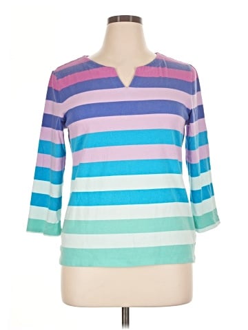 Talbots Outlet 3/4 Sleeve T-Shirt (view 1)
