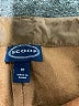 Scoop 100% Polyester Brown Casual Pants Size 18 - photo 4