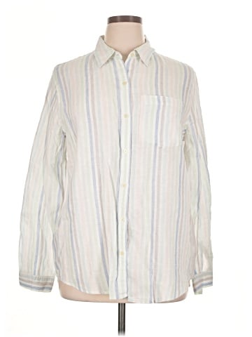Gap Long Sleeve Button-Down Shirt (view 1)