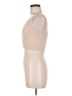 Shein 100% Polyester Tan Sweater Vest One size - photo 5