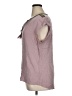 DR2 100% Rayon Purple Short Sleeve Top Size XL - photo 5