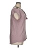 DR2 100% Rayon Purple Short Sleeve Top Size XL - photo 4