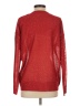 First Love 100% Viscose Metallic Red Pullover Sweater Size S - photo 2