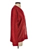 First Love 100% Viscose Metallic Red Pullover Sweater Size S - photo 4