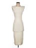 Foreign Exchange Solid Ivory Cocktail Dress Size S - photo 1