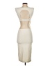 Foreign Exchange Solid Ivory Cocktail Dress Size S - photo 2