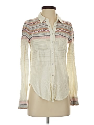 Maeve by Anthropologie Long Sleeve Blouse (view 1)