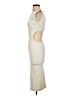 Foreign Exchange Solid Ivory Cocktail Dress Size S - photo 5