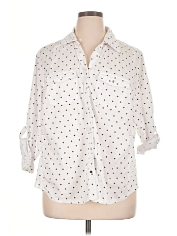 C.D. Daniels 3/4 Sleeve Button-Down Shirt (view 1)