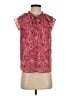 Ann Taylor LOFT 100% Polyester Pink Sleeveless Blouse Size S (petite) - photo 1