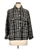 Zara Plaid Black Coat Size XL - photo 1