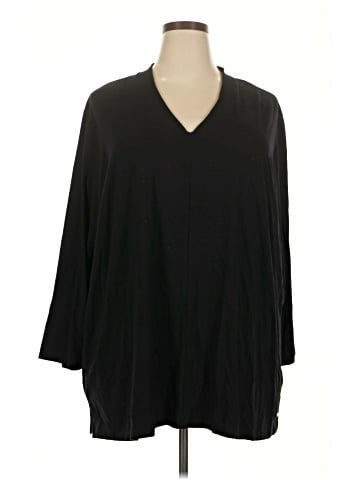 Liz Claiborne 3/4 Sleeve T-Shirt (view 1)