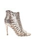 Ivanka Trump Animal Print Silver Gray Sandals Size 8 - photo 1