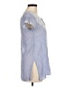 Sulu Collection Blue Short Sleeve Blouse Size 6 - photo 4