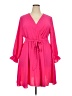 Scomchic 100% Polyester Pink Casual Dress Size 2X - photo 1