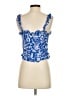 Zara Blue Sleeveless Blouse Size S - photo 2