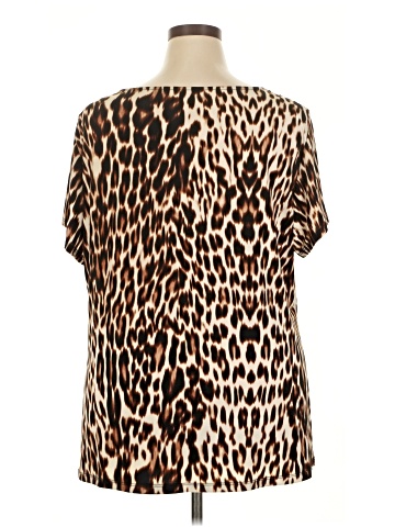 Worthington Short Sleeve Blouse (view 2)