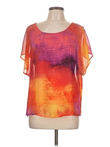 Style&Co Short Sleeve Blouse (view 1)