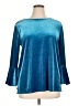 The Limited Teal 3/4 Sleeve Top Size XL - photo 1