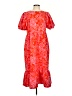 Sugarlips Paisley Red Casual Dress Size XS - photo 1