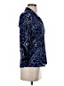 MESMERIZE Blue 3/4 Sleeve Blouse Size XS - photo 4