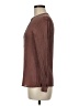 Zanella Brown Long Sleeve Blouse Size 8 - photo 5