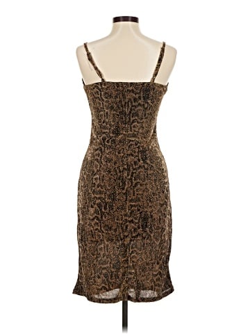 Planet Gold Cocktail Dress (view 2)