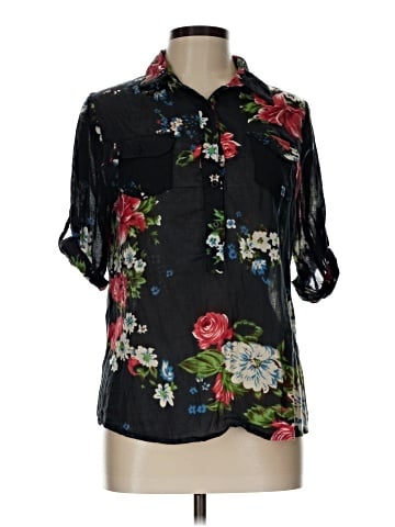 Magazine 3/4 Sleeve Blouse (view 1)
