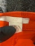 H&M Solid Orange Shorts Size 8 - photo 3
