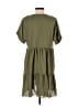 Shein Solid Green Casual Dress Size S - photo 2