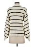 Saylor Stripes Ivory Turtleneck Sweater Size XS - photo 2