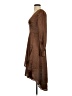 Express 100% Polyester Brown Casual Dress Size S - photo 5