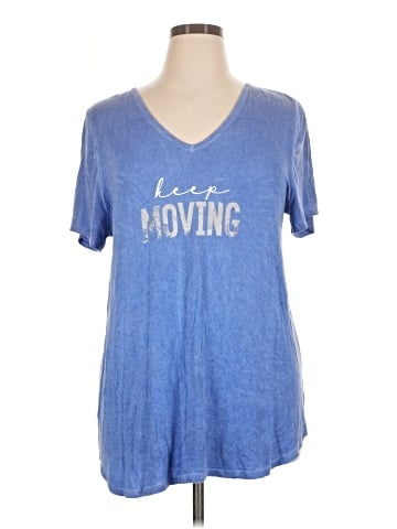 Lane Bryant Outlet Short Sleeve T-Shirt (view 1)
