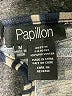 Papillon 100% Polyester Graphic Black Casual Dress Size M - photo 7