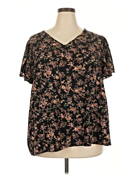 Emery Rose Short Sleeve Blouse
