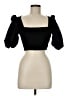 Zara Black Short Sleeve Top Size M - photo 1