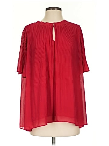 Ann Taylor Short Sleeve Blouse (view 1)
