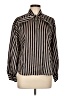 Zara Basic 100% Polyester Black Long Sleeve Polo Size L - photo 1