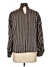 Zara Basic 100% Polyester Black Long Sleeve Polo Size L - photo 2
