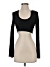 Shein Black Long Sleeve T-Shirt Size 2 - photo 1