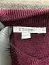 Chico's Burgundy Turtleneck Sweater Size Lg (2) - photo 7