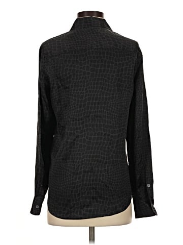Equipment Long Sleeve Button-Down Shirt (view 2)