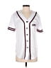Assorted Brands 100% Polyester White Short Sleeve Top Size XS - photo 1